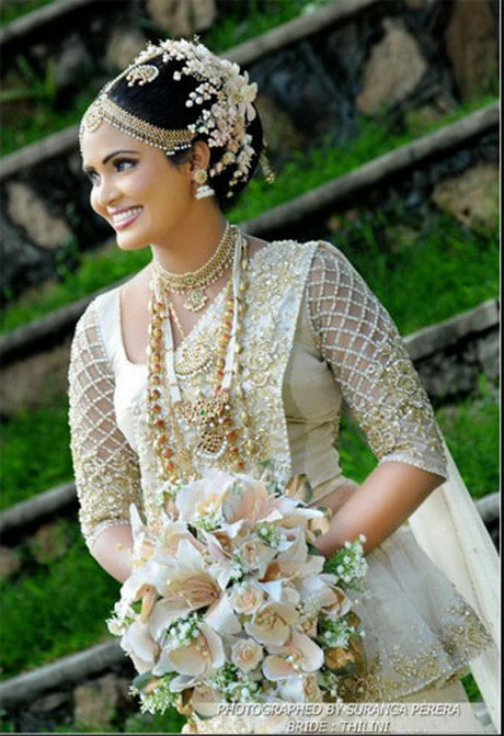 Sri lankan bridal hairstyles