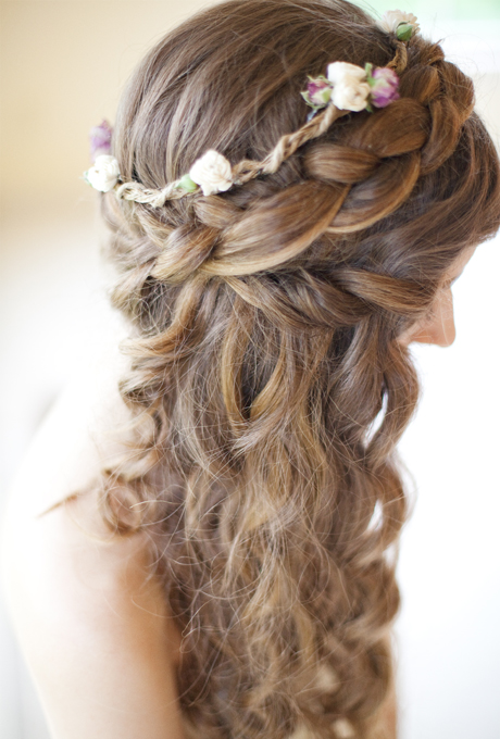 wedding-hair-with-braids-and-curls-05-16 Wedding hair with braids and curls
