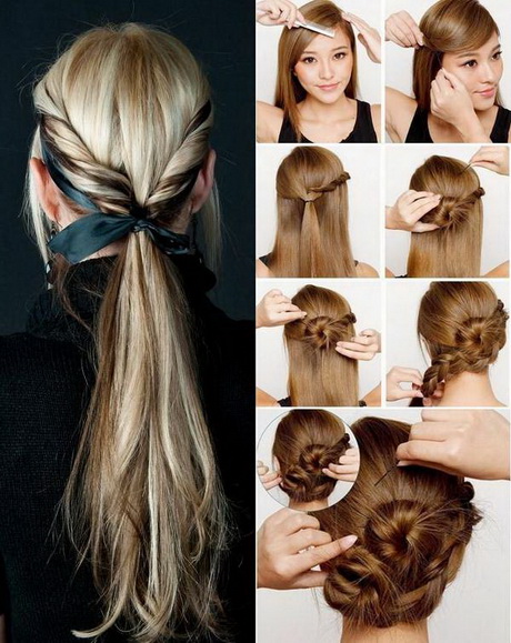 easy-hairstyles-at-home-59_6 Easy hairstyles at home