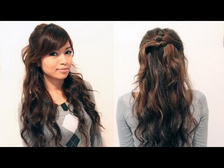 easy-hairstyles-for-wavy-hair-22_13 Easy hairstyles for wavy hair