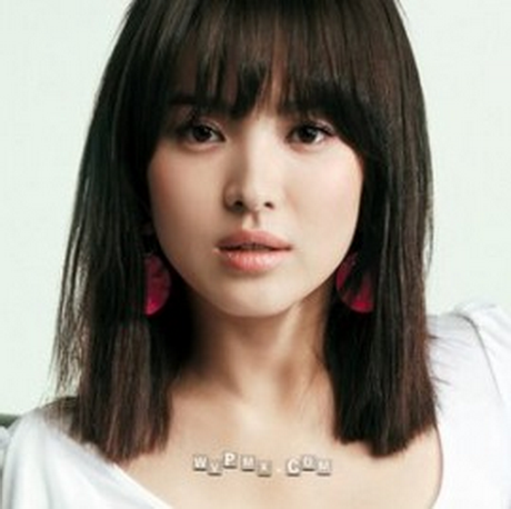 korean-medium-hairstyle-47 Korean medium hairstyle