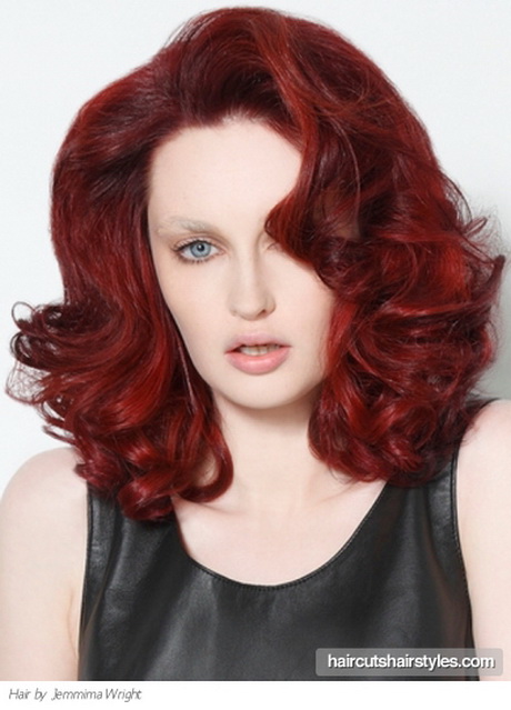 red-medium-hairstyles-66_20 Red medium hairstyles