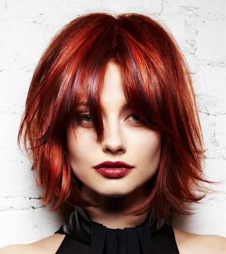 red-medium-hairstyles-66_3 Red medium hairstyles