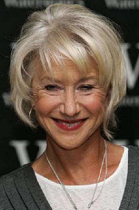 short-hairstyles-for-older-women-with-gray-hair-89_13 Short hairstyles for older women with gray hair