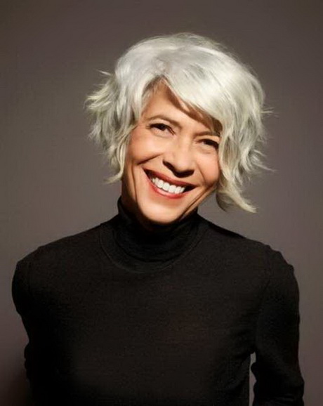 Short hairstyles for women over 70