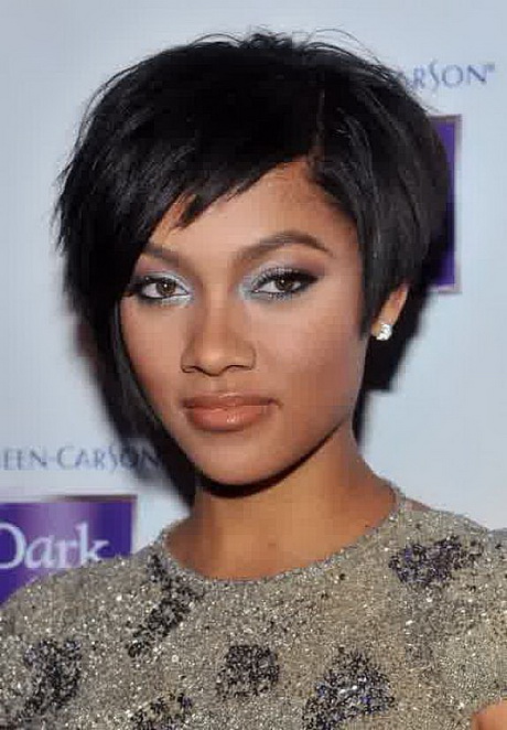 short-hairstyles-with-bangs-for-black-women-05_2 Short hairstyles with bangs for black women