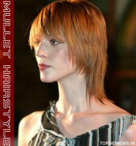 Short mullet hairstyles for women