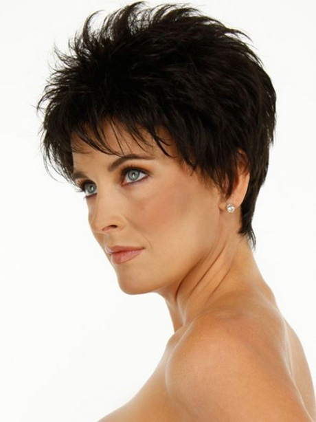 Short Spiky Haircuts For Women Over 50