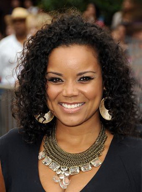 Tight curly hairstyles