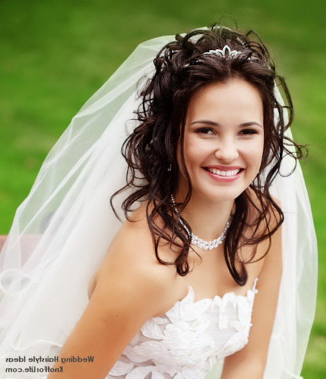 wedding-hairstyles-for-long-hair-with-veil-14 Wedding hairstyles for long hair with veil