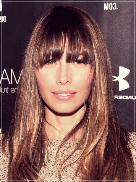 medium-haircuts-with-bangs-2020-55_8 Medium haircuts with bangs 2020