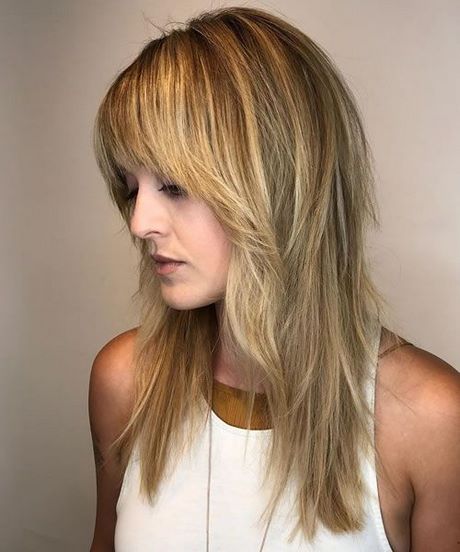 medium-length-hairstyles-with-bangs-2021-03 Medium length hairstyles with bangs 2021