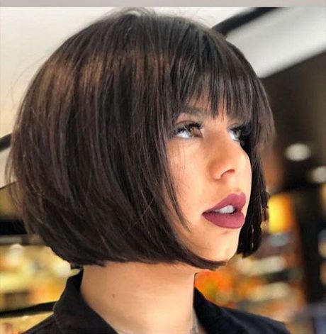 bangs-short-hair-2019-35_11 Bangs short hair 2019