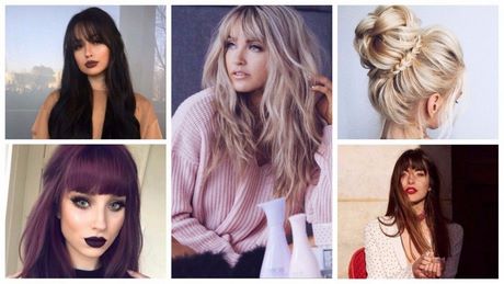 long-bang-hairstyles-2019-65 Long bang hairstyles 2019
