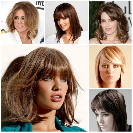 medium-length-haircuts-with-bangs-2019-49_16 Medium length haircuts with bangs 2019