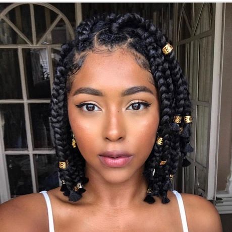 short-braids-hairstyles-2019-25_20 Short braids hairstyles 2019