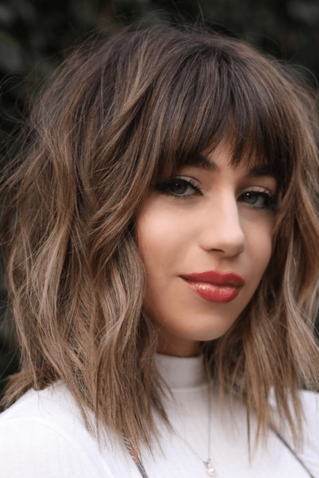 layered-hair-with-fringe-2023-58 Layered hair with fringe 2023