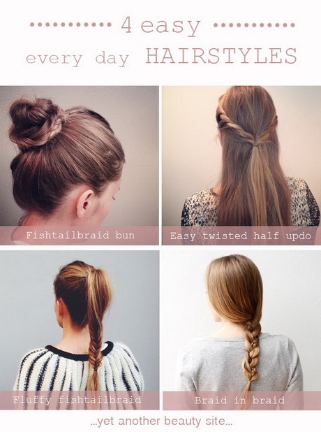 easy-everyday-hairstyles-67_9 Easy everyday hairstyles