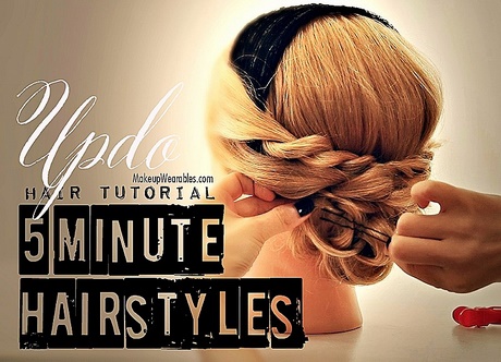 10-hairstyles-in-5-minutes-11_8 10 hairstyles in 5 minutes