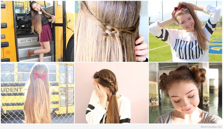 6-hairstyles-for-school-03_9 6 hairstyles for school