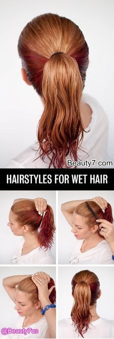 7-hairstyles-for-wet-hair-94_2 7 hairstyles for wet hair