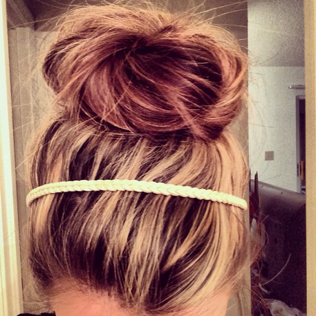 easy-buns-for-thick-hair-12_14 Easy buns for thick hair