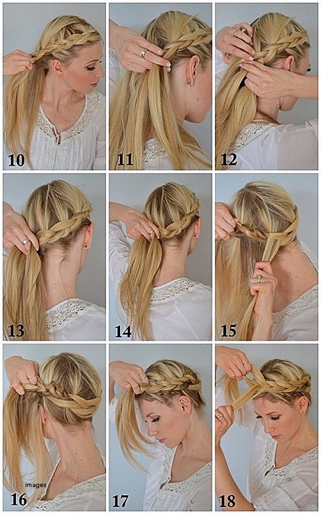 easy-hairstyle-for-medium-hair-at-home-09 Easy hairstyle for medium hair at home