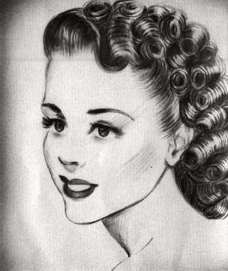 hairstyles-1940-52_12 Hairstyles 1940