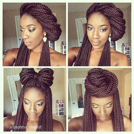 cute-styles-for-braids-05 Cute styles for braids