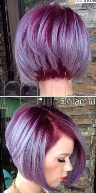 Short Hair With Funky Colors