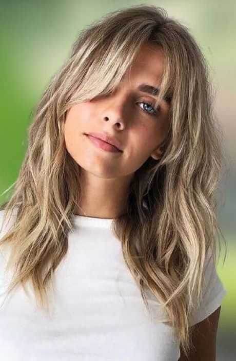 hairstyles-for-long-hair-with-bangs-2021-63_15 Hairstyles for long hair with bangs 2021