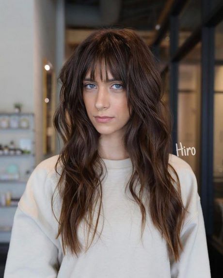hairstyles-for-long-hair-with-fringe-2021-54_15 Hairstyles for long hair with fringe 2021