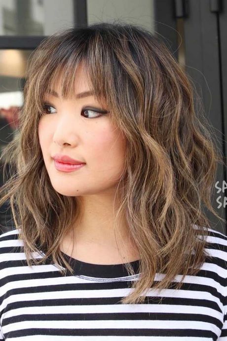 hairstyles-for-shoulder-length-hair-with-bangs-53_2 Hairstyles for shoulder length hair with bangs