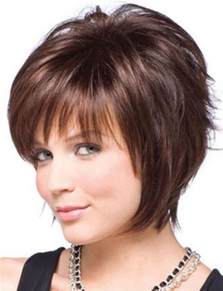 short-hairstyle-for-wavy-hair-round-face-50_2 Short hairstyle for wavy hair round face