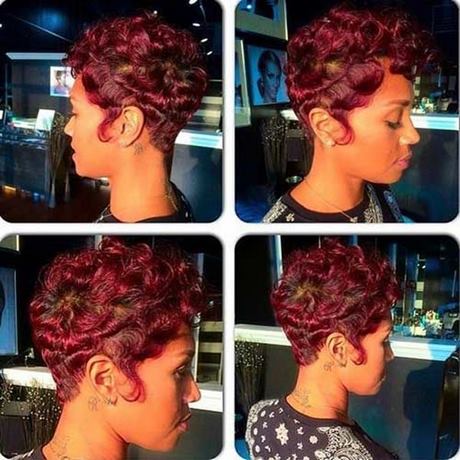 short-hairstyles-for-black-women-with-color-81_10 Short hairstyles for black women with color