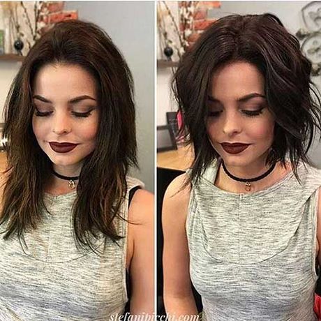 short-to-medium-length-hairstyles-for-round-faces-54_4 Short to medium length hairstyles for round faces