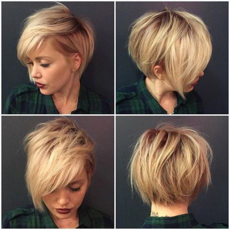 trendy-short-haircuts-for-round-faces-20 Trendy short haircuts for round faces