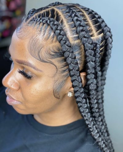 short-braids-styles-2022-31 Short braids styles 2022