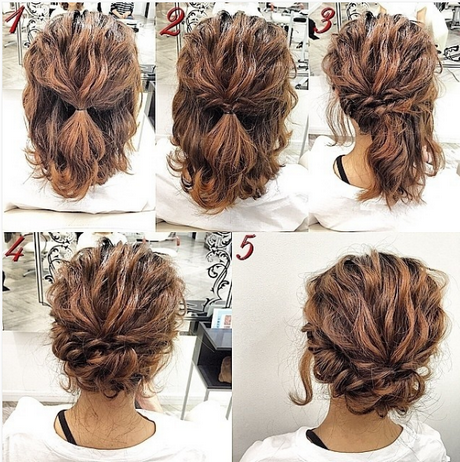 easy-updos-for-medium-hair-to-do-yourself-47 Easy updos for medium hair to do yourself