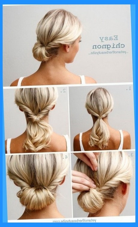 easy-updos-for-mid-length-hair-02_3 Easy updos for mid length hair