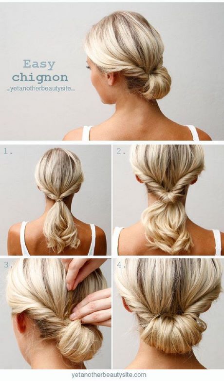 quick-easy-updos-for-medium-hair-16_6 Quick easy updos for medium hair
