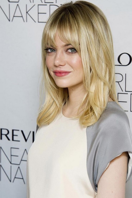 bangs-shoulder-length-hair-19_8 Bangs shoulder length hair