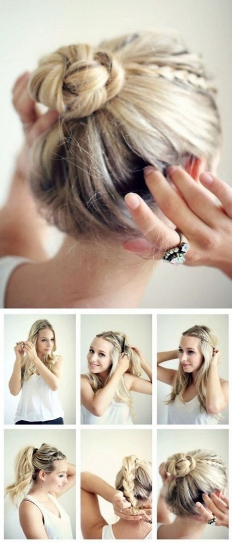 Cute easy and quick hairstyles