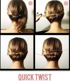 easy-casual-updos-for-medium-hair-49_15 Easy casual updos for medium hair