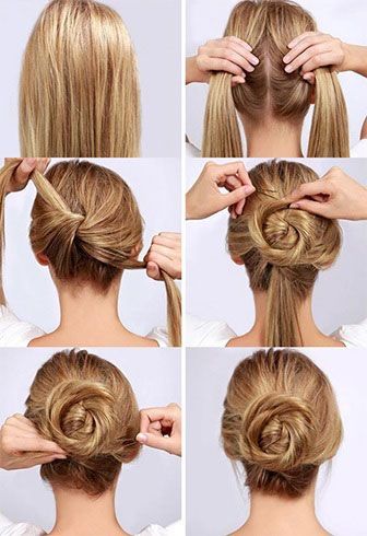 cute-bun-hairstyles-for-short-hair-02_9 Cute bun hairstyles for short hair