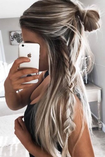 easy-but-cute-hairstyles-for-long-hair-18_7 Easy but cute hairstyles for long hair