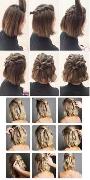 easy-diy-hairstyles-for-short-hair-38_6 Easy diy hairstyles for short hair