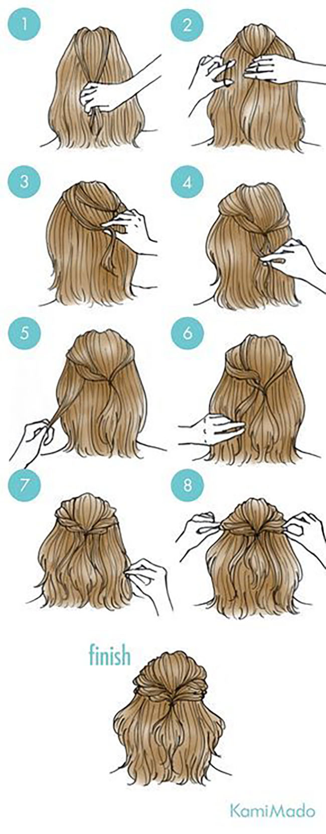 easy-hairstyle-steps-for-long-hair-47_7 Easy hairstyle steps for long hair