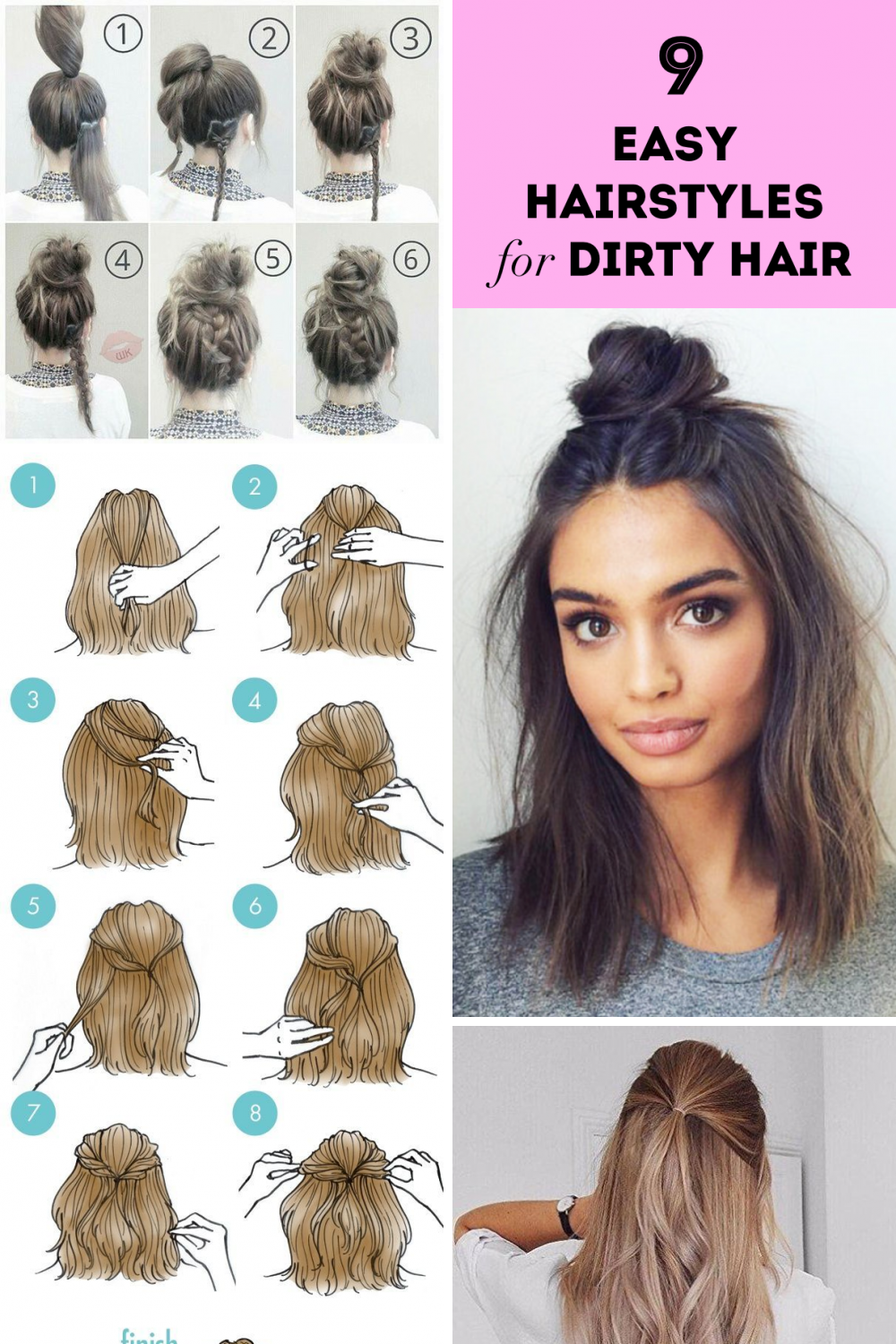easy-hairstyles-for-medium-long-hair-03_2 Easy hairstyles for medium long hair