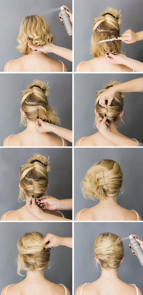 easy-summer-updos-for-short-hair-63_13 Easy summer updos for short hair